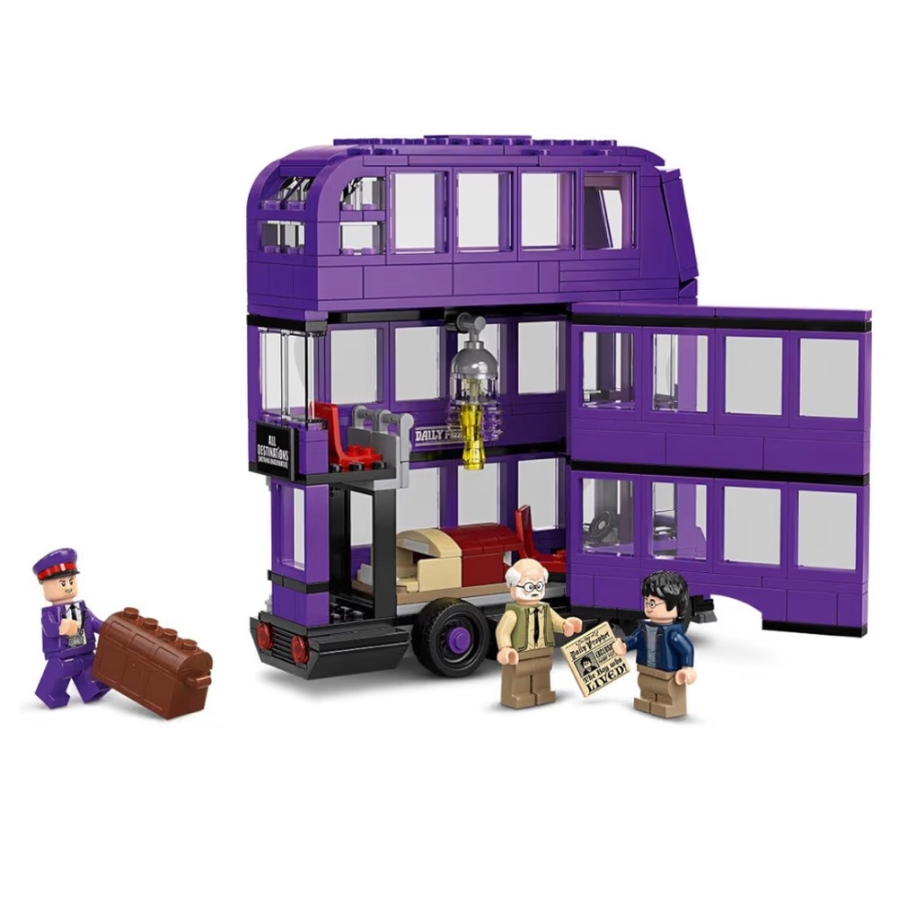 LEGO Wizarding World Purple Bus Set Harry Potter 75957